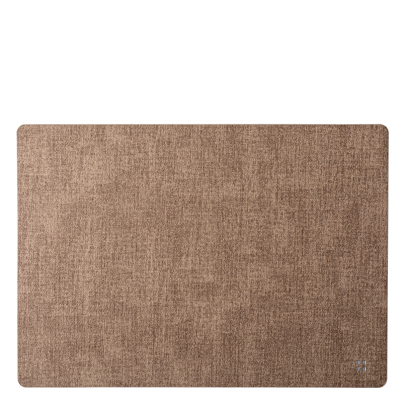 Set de table rectangulaire PVC Taupe 45 x 32 cm – Elements Ambiente