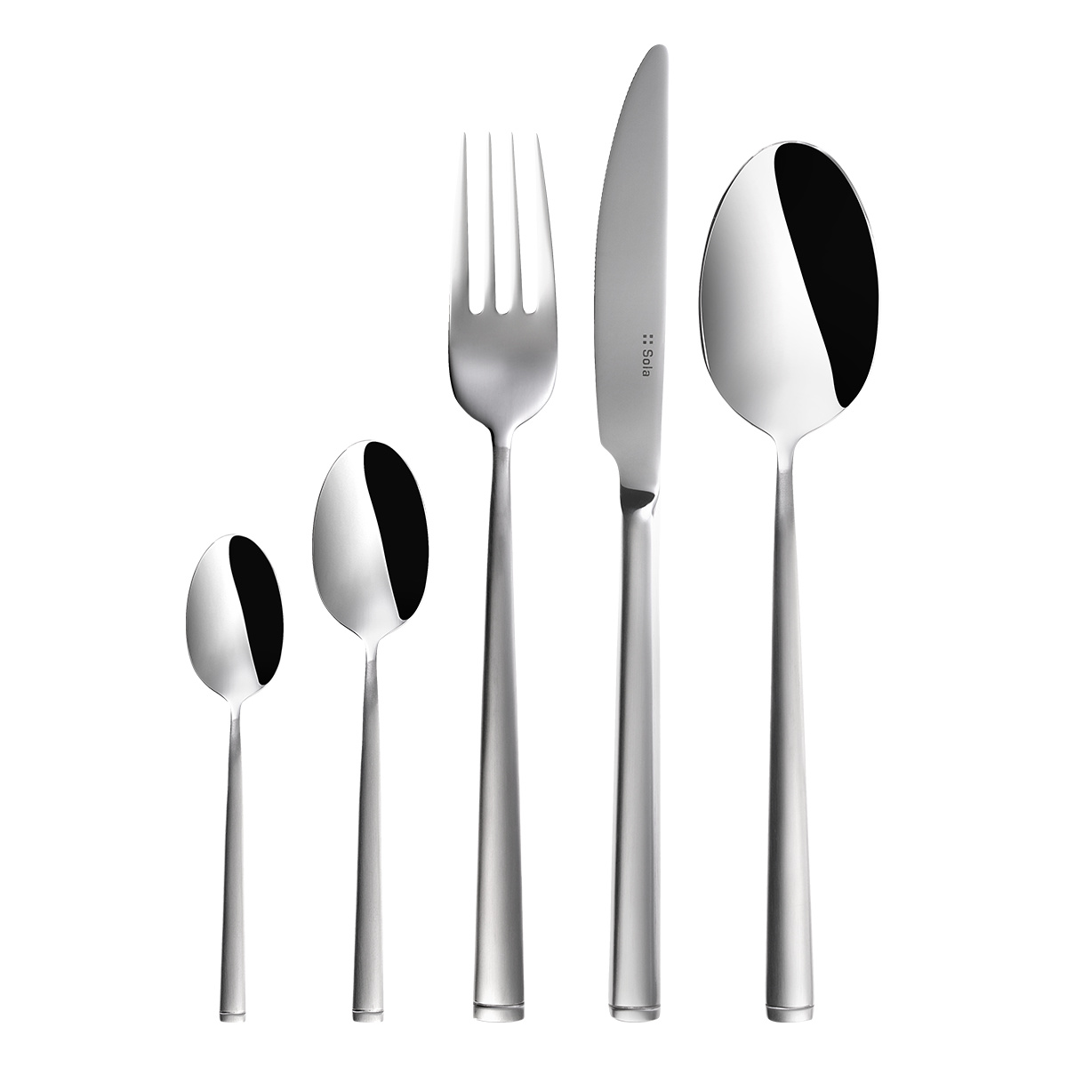 Set de couverts 30 pcs – Paris manche mat