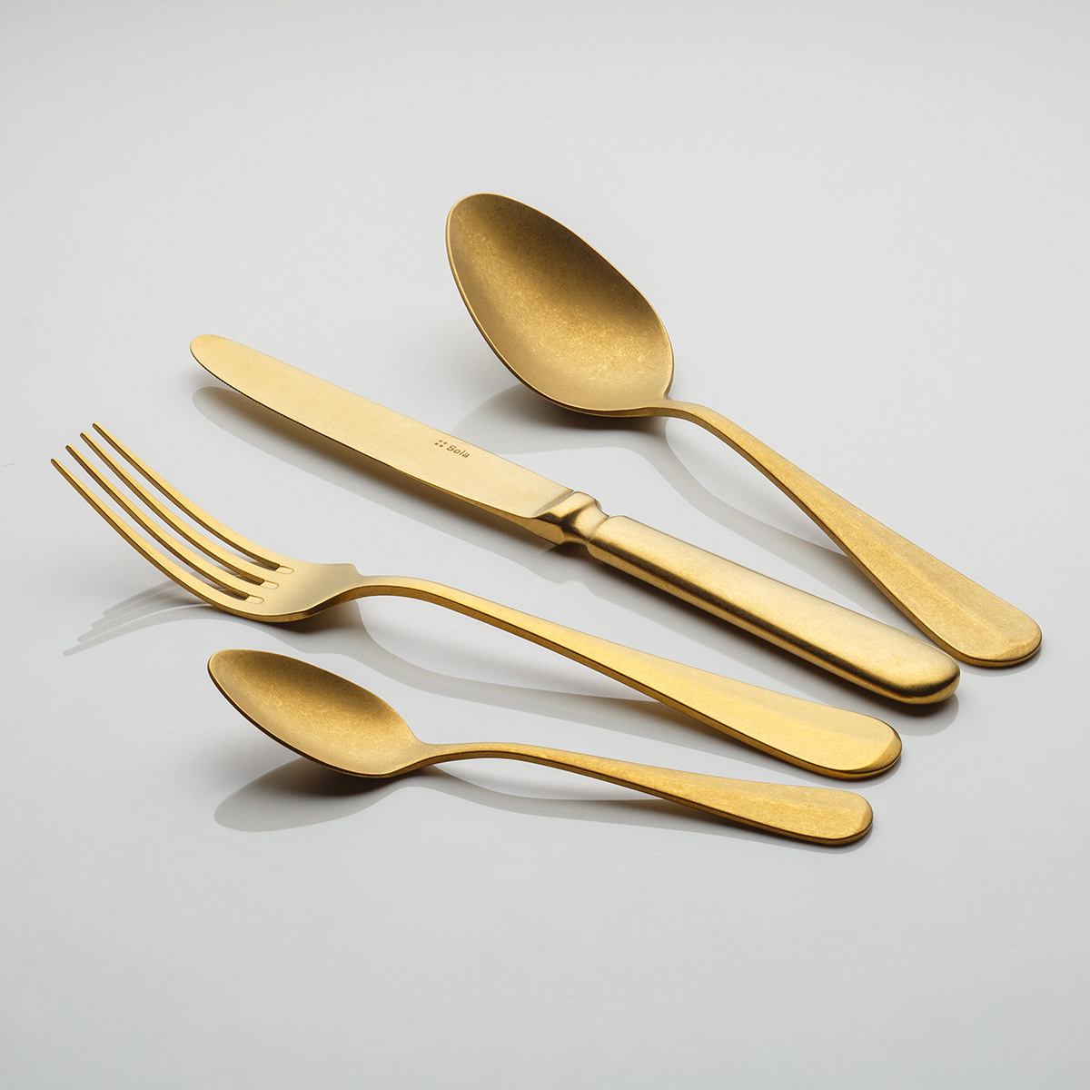 Ménagère 24 pièces - Baguette Vintage PVD Gold
