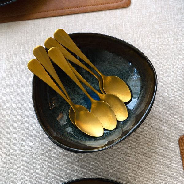 Ménagère 24 pièces - Baguette Vintage PVD Gold