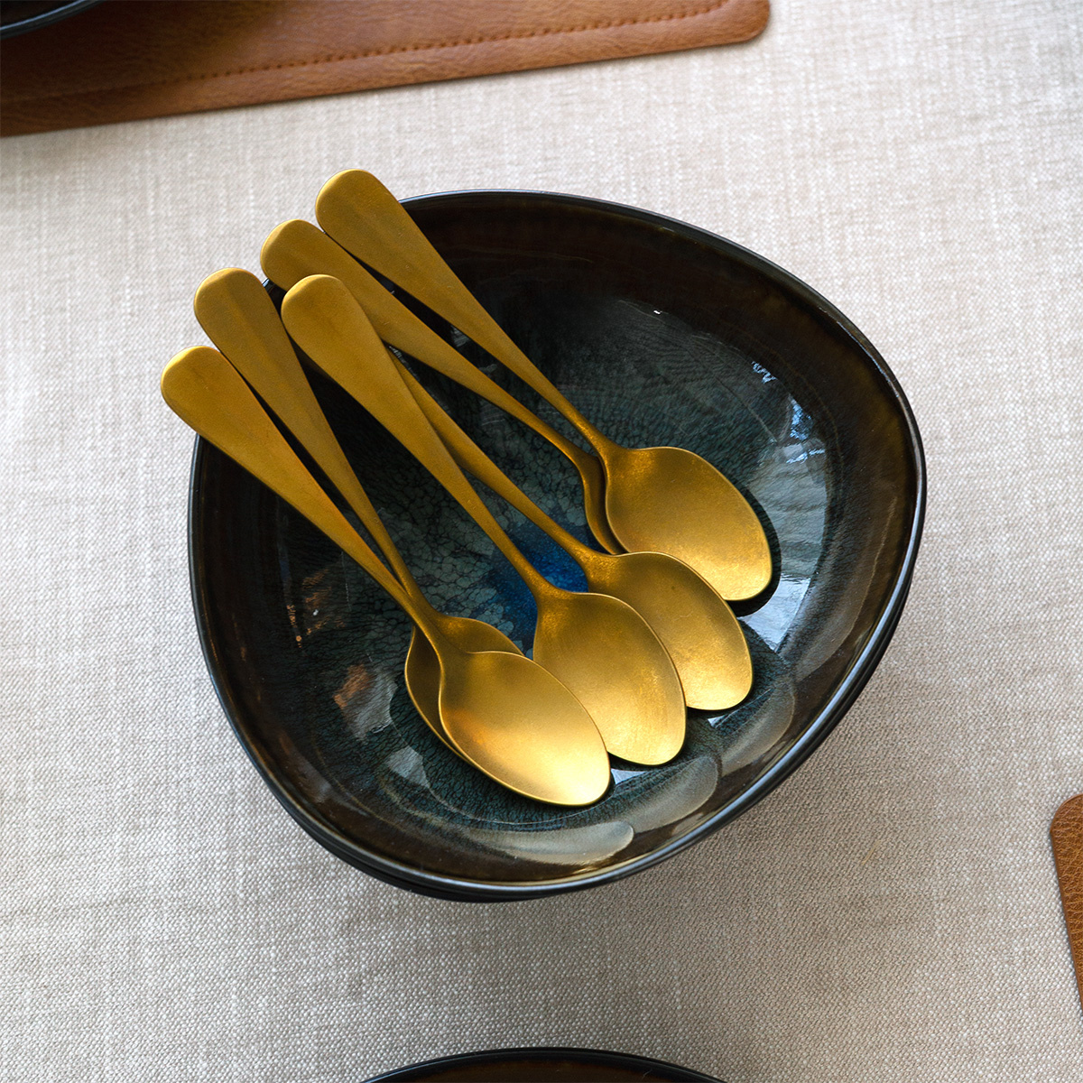 Ménagère 24 pièces - Baguette Vintage PVD Gold