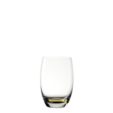 Verre Tumbler 460 ml fond jaune | Optima Glas