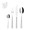 Set de couverts dessert 24 pièces — Faro argenté