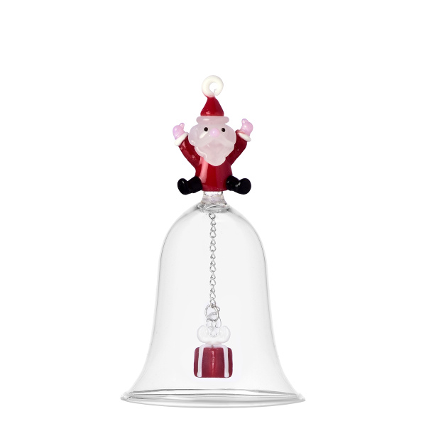 Cloche en verre Santa Claus | Ichendorf