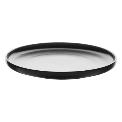 Assiette à dessert Coupe noire 20 cm – Flow