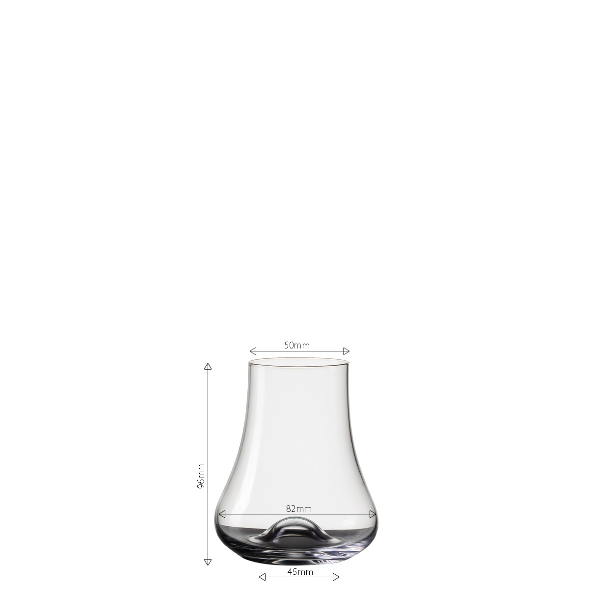 Verre à whisky Wave 240 ml, lot de 4 - Univers Glas Lunasol
