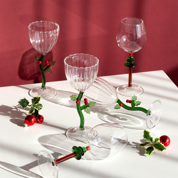 Verre à pied sapin de Noël | Ichendorf