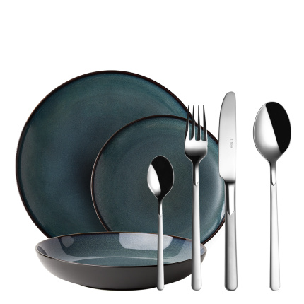 Set de vaisselle de démarrage 36 pièces | Elements Night