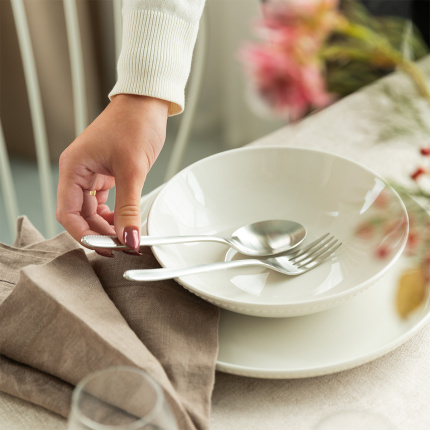 Set de vaisselle de démarrage 36 pièces | Elements Pearl