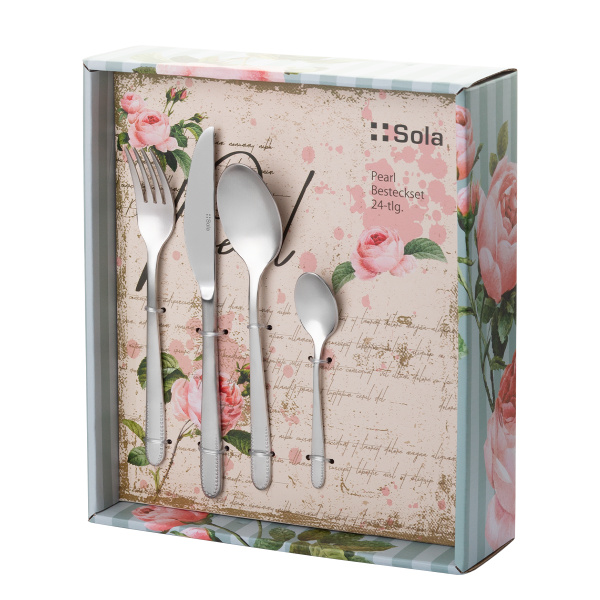 Set de vaisselle de démarrage 36 pièces | Elements Pearl