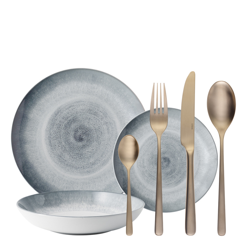 Set de vaisselle de démarrage 28 pièces | Elements Vulcano