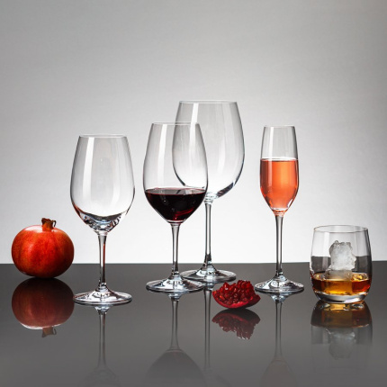 Verres à vin rouge 850 ml lot de 4 - Benu Glas Lunasol META Glas