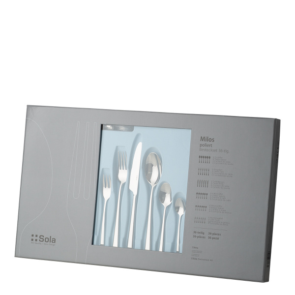 Set de couverts 36 pcs – Milos