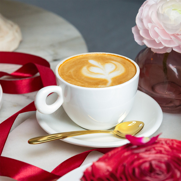 Coffret cadeau avec cœur 6 pièces doré | Love Cutlery