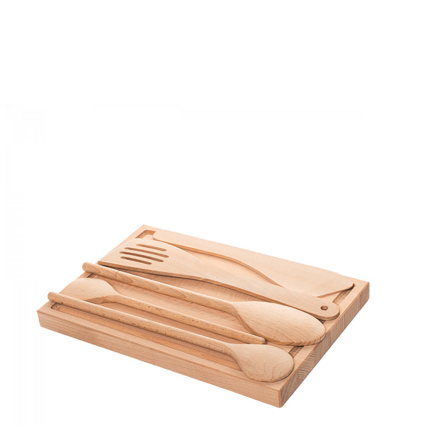 Set en bois 6 pièces - Basic