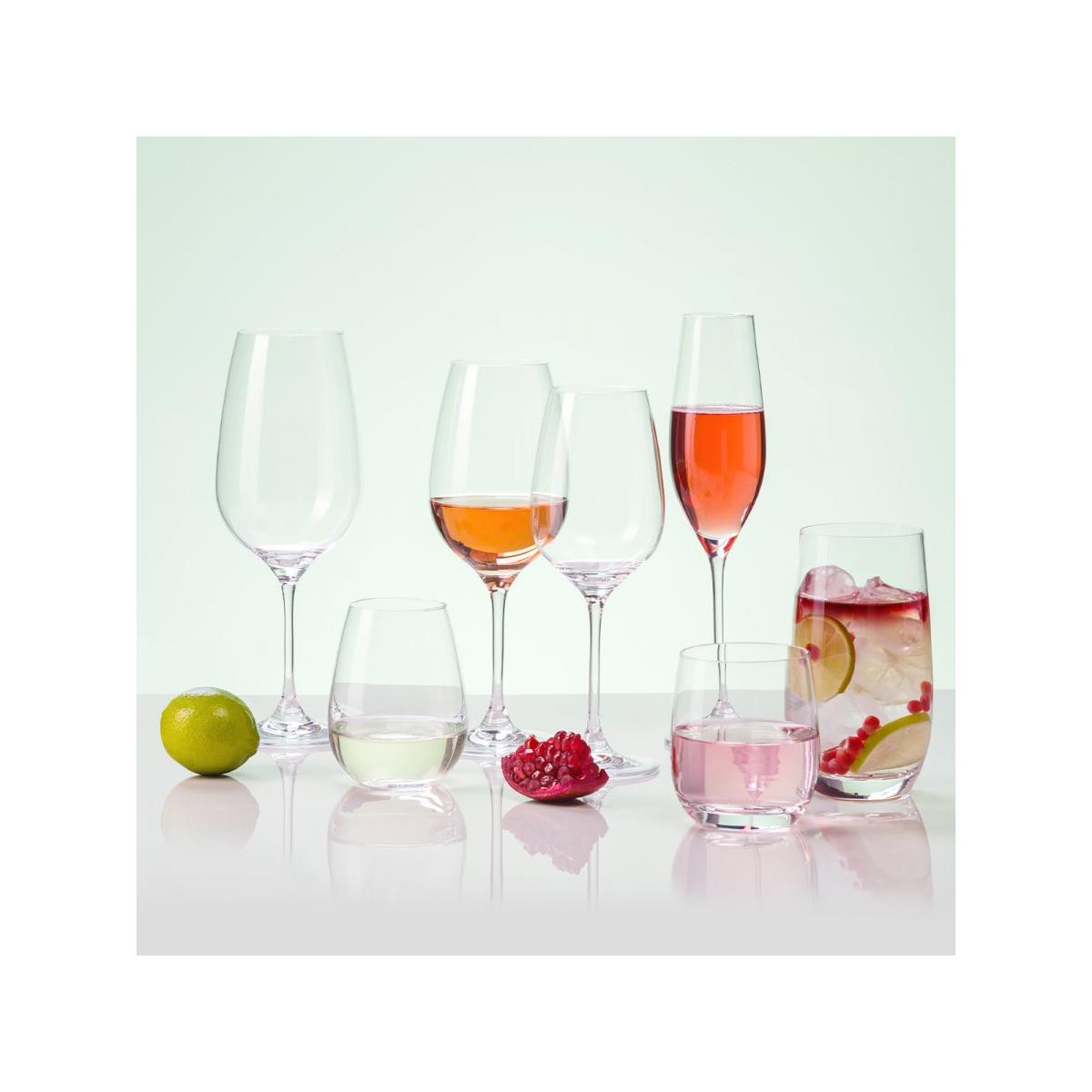 Flûtes à champagne Champagner 210 ml lot de 6 - Premium Glas Crystal