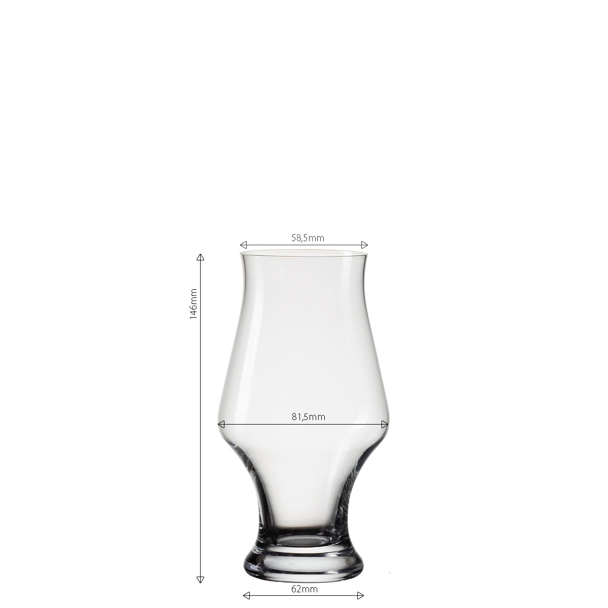 Verres à bière 300 ml set de 4 - Univers Glas Lunasol