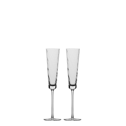 Flûtes à champagne 130 ml lot de 2 - Gaya Glas Premium
