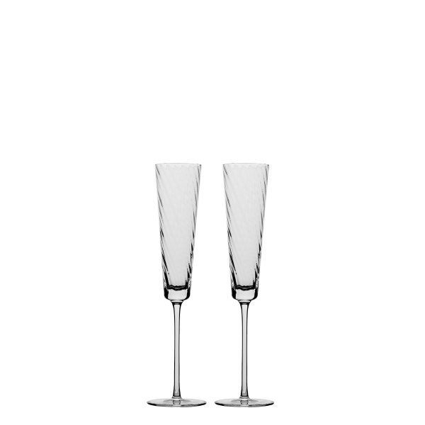 Flûtes à champagne 130 ml lot de 2 - Gaya Glas Premium