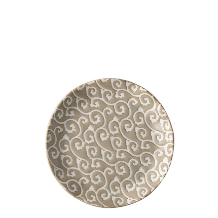 Assiette plate Wavy 20,5 cm | Levante Pearl