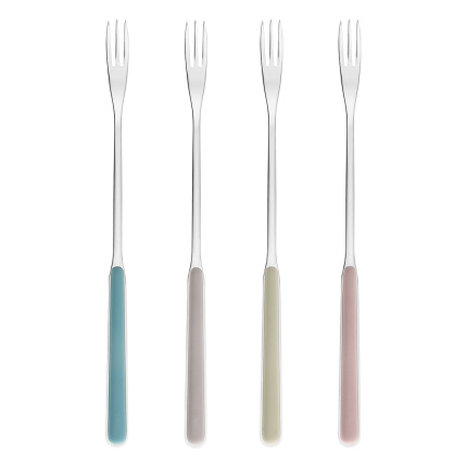 Fourchettes à fondue au fromage 4 pcs pastel | Gallery Sola