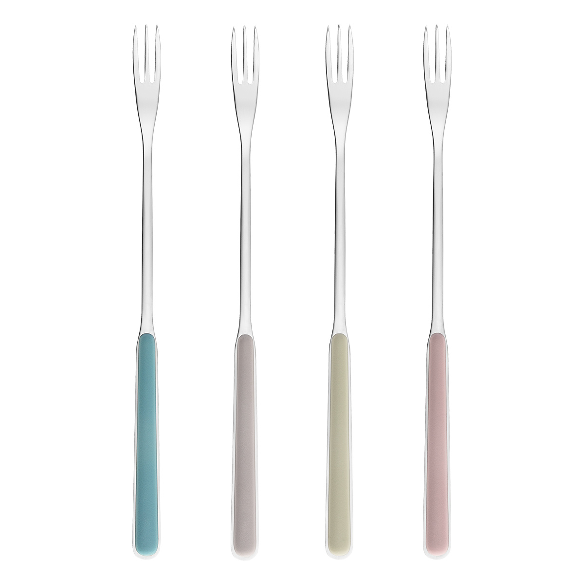 Fourchettes à fondue au fromage 4 pcs pastel | Gallery Sola