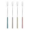 Set de 4 fourchettes à fondue au fromage – Gallery pastel mix