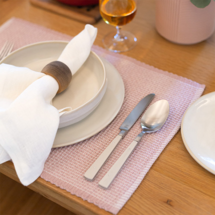 Set de table vieux rose 33 x 49 cm – Elements Ambiente