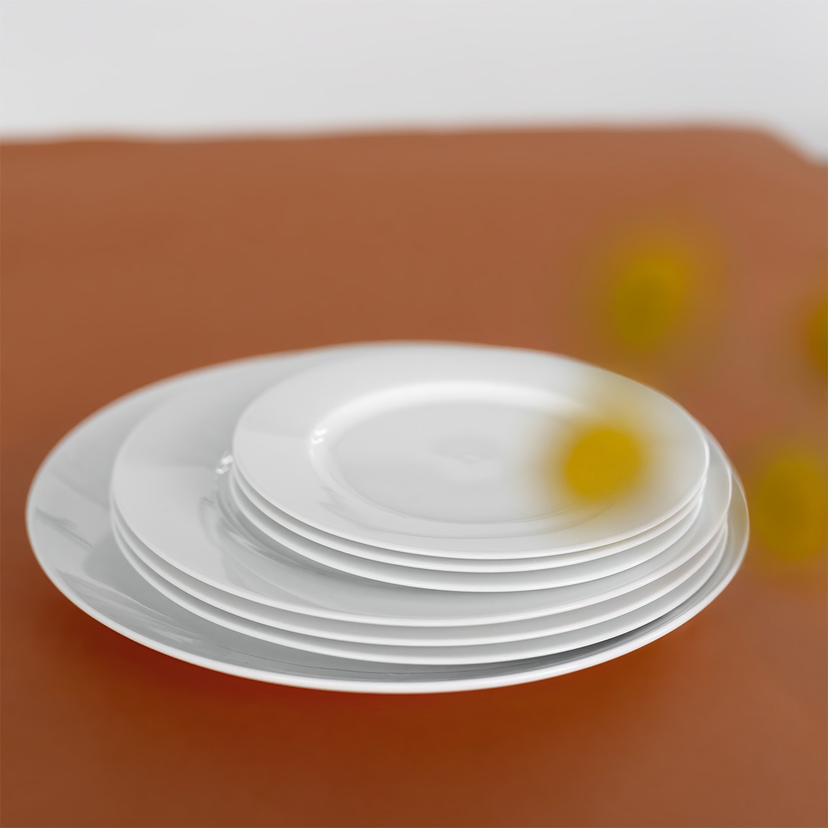 Assiette plate 27 cm set 4 pcs - Basic