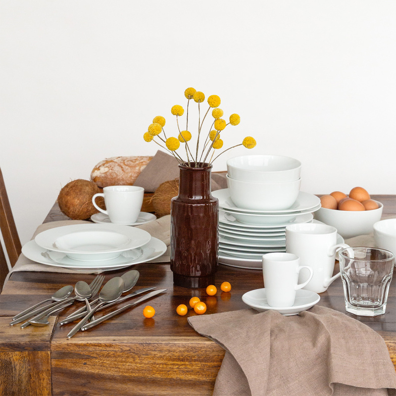 Assiette plate 27 cm set 4 pcs - Basic