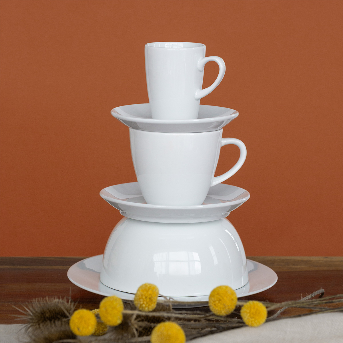 Service à café 8 pièces – Basic