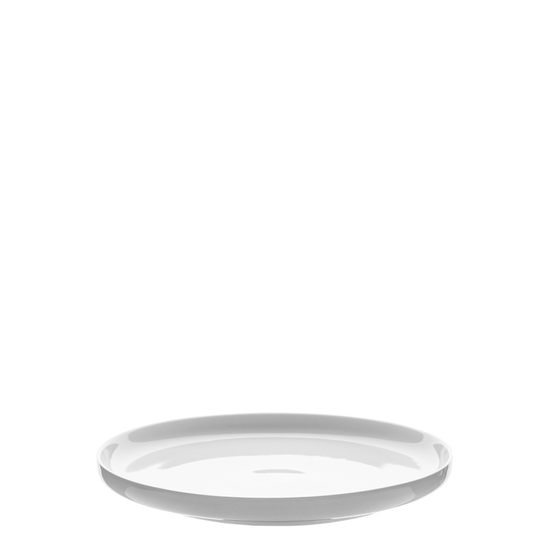 Assiette à dessert Coupe blanc 20 cm – Flow
