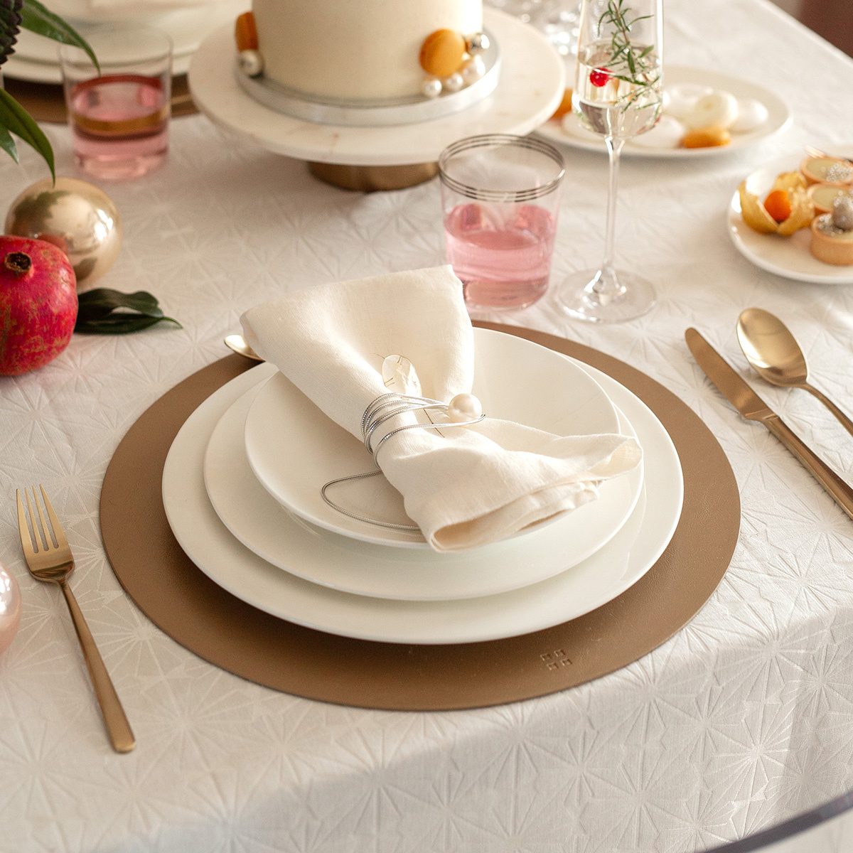 Service en porcelaine 19 pièces – Premium Platinum Line