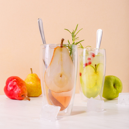 Verre BASIC Glas Double Wall 330 ml - lot de 4