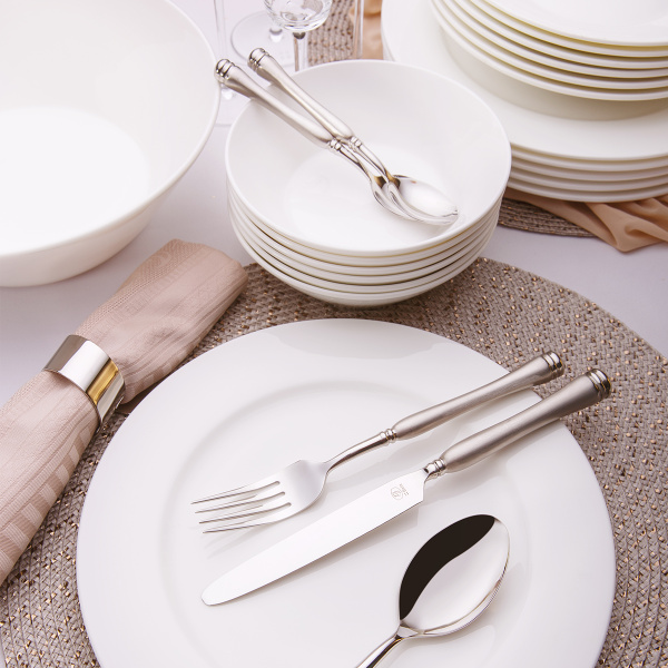 Service en porcelaine 19 pièces – Premium Platinum Line