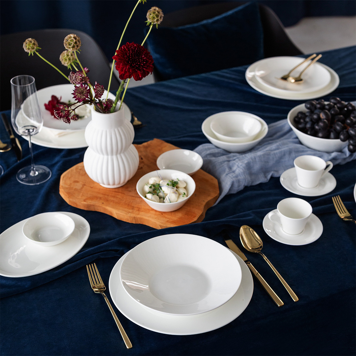 Assiette plate 28 cm - Premium Platinum Line
