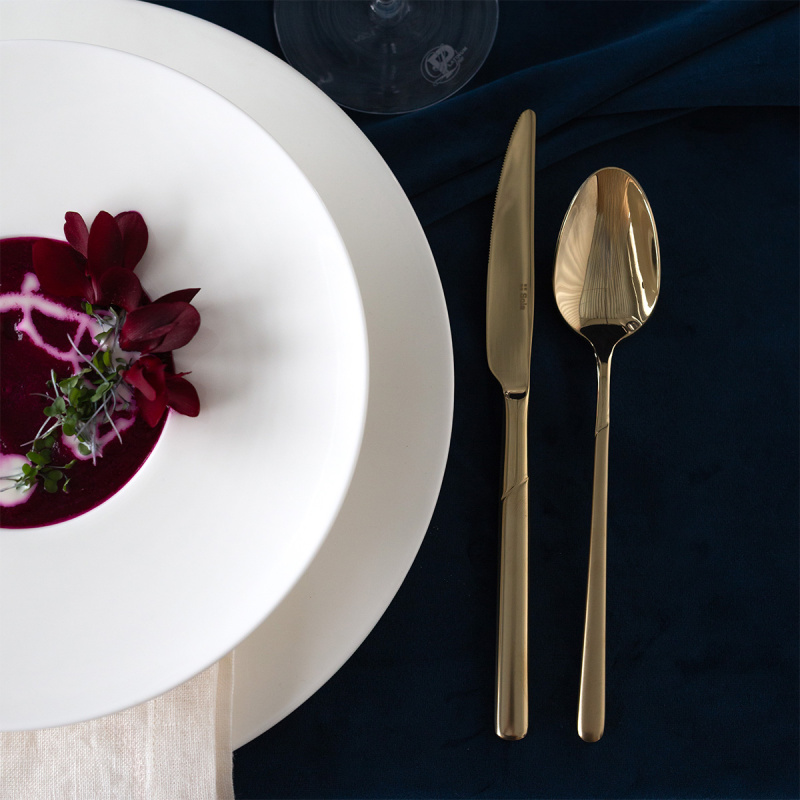 Assiette creuse gourmet 23,5 cm - Premium Platinum Line
