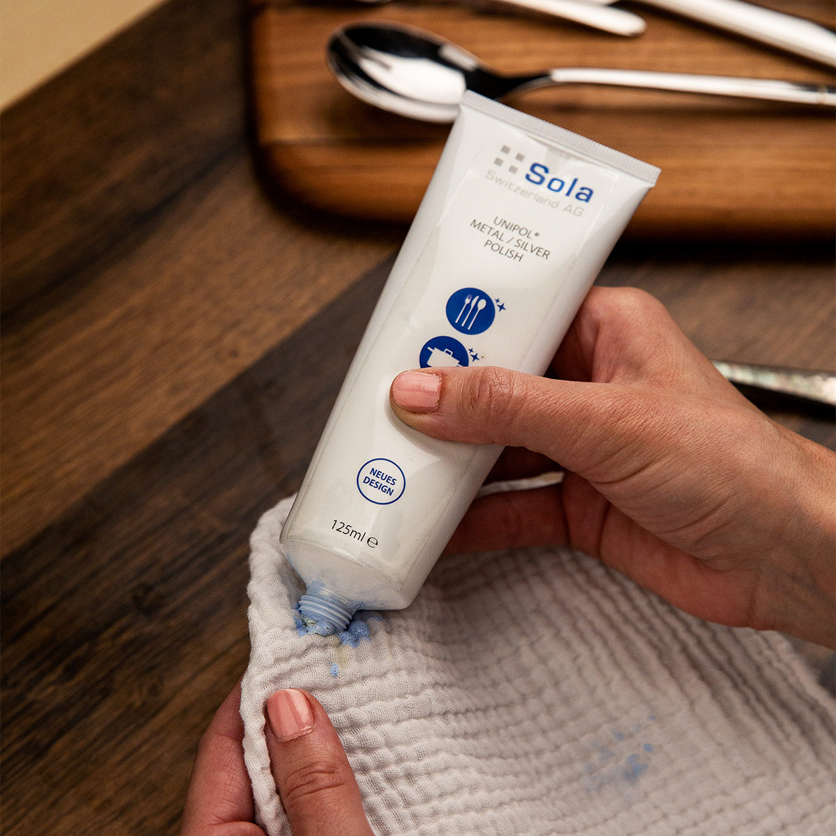 Pâte de nettoyage pour argent et métaux 125 ml