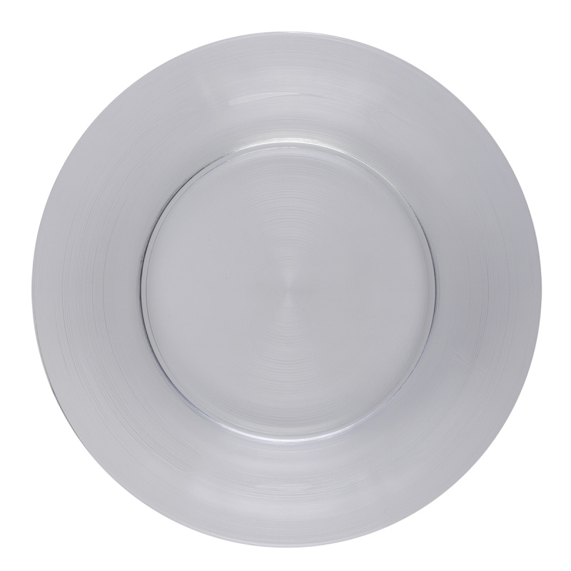 Assiette plate 27 cm lot de 4 - Basic Chic Glas