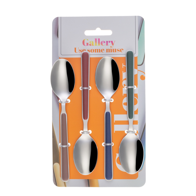 Set de 4 cuillères à café - Gallery RGB Mix