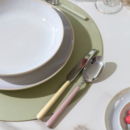 Set de table olive ø 38 cm – Elements Ambiente