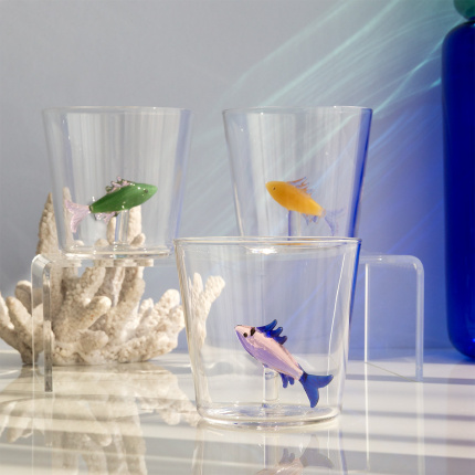 Verre avec sardine rose | Ichendorf