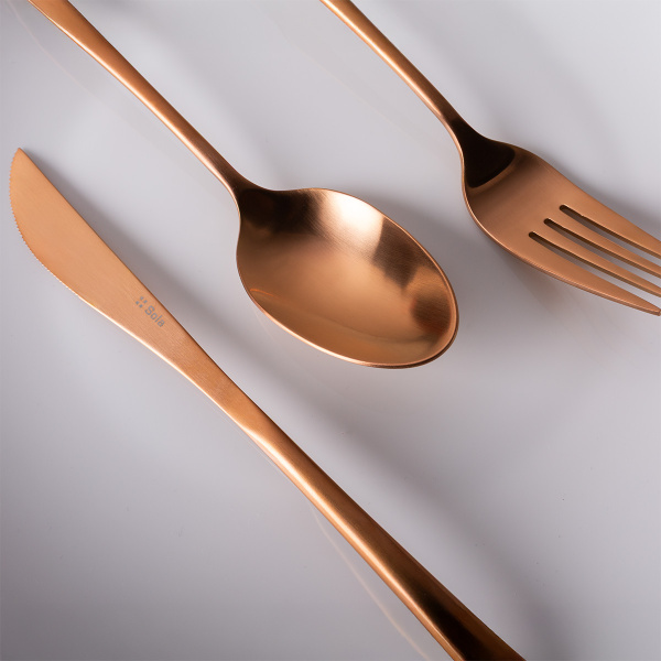 Ménagère 16 pièces Vivo rose gold | Sola