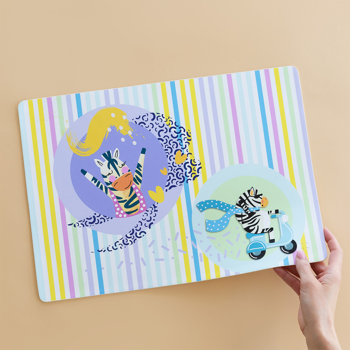 Set de table pour enfant 45 x 32 - KIDS WORLD Jungle Patrol