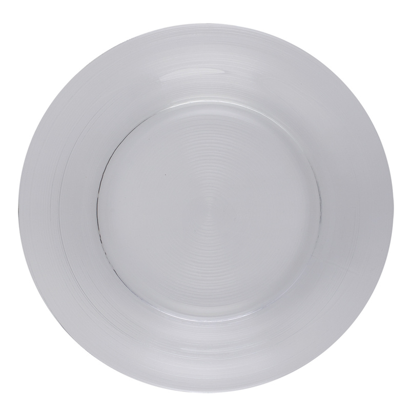 Assiette plate 21 cm 4 pcs – Basic Chic Glas