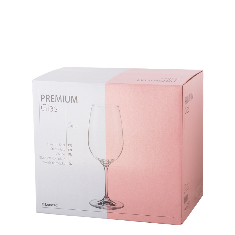 Verres Rioja / Tempranillo 570 ml lot de 6 - Premium Glas Crystal