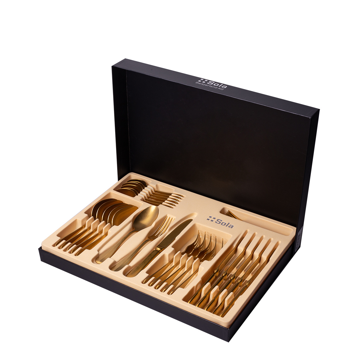 Ménagère 30 pièces | Baguette Vintage Gold