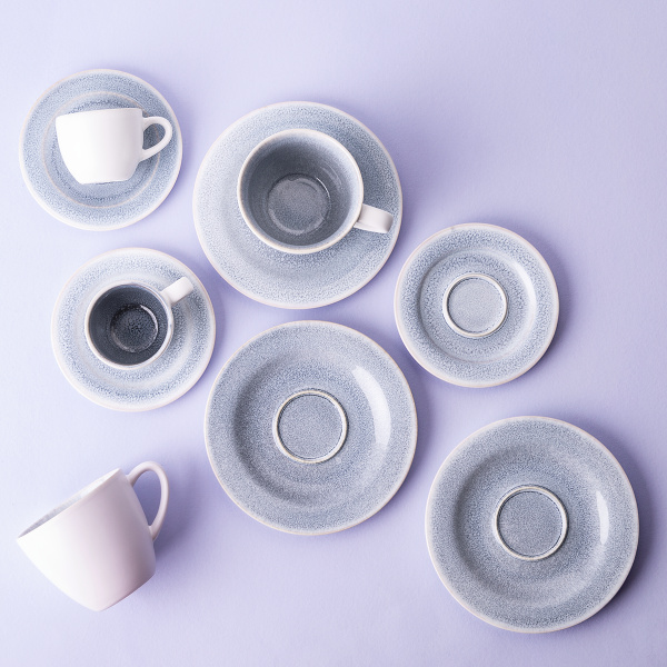 Service en porcelaine 20 pièces – Gaya Atelier Glacial Ice Lunasol