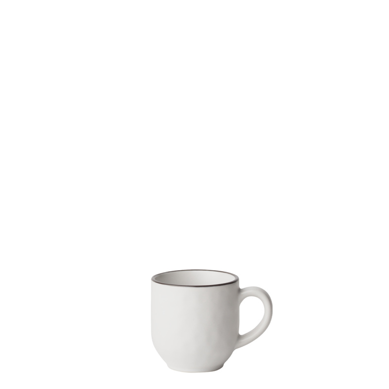 Tasse à moka 90 ml — Elements Yin & Yang white