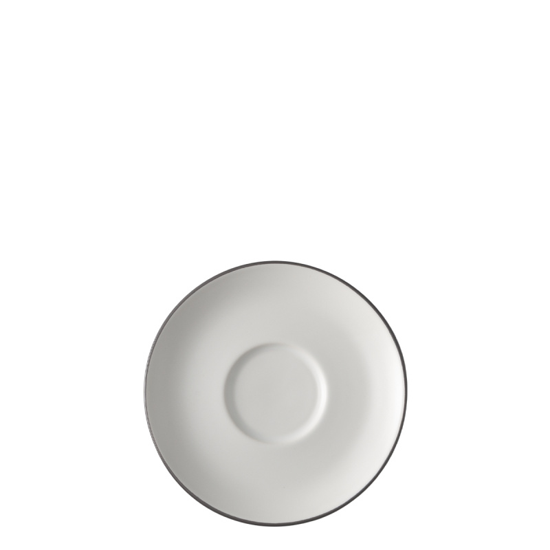 Soucoupe à café 14,2 cm — Elements Yin & Yang white